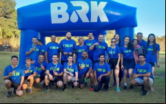 Participantes da 1ª Corrida Ecológica 