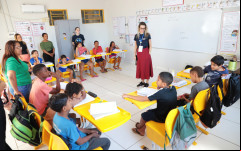 A agenda também incluiu momentos de sugestões para ampliar as aprendizagens e o desenvolvimento das metodologias adotadas nos programas do IAS, que em Araguaína tem 99% ou 100% de aproveitamento